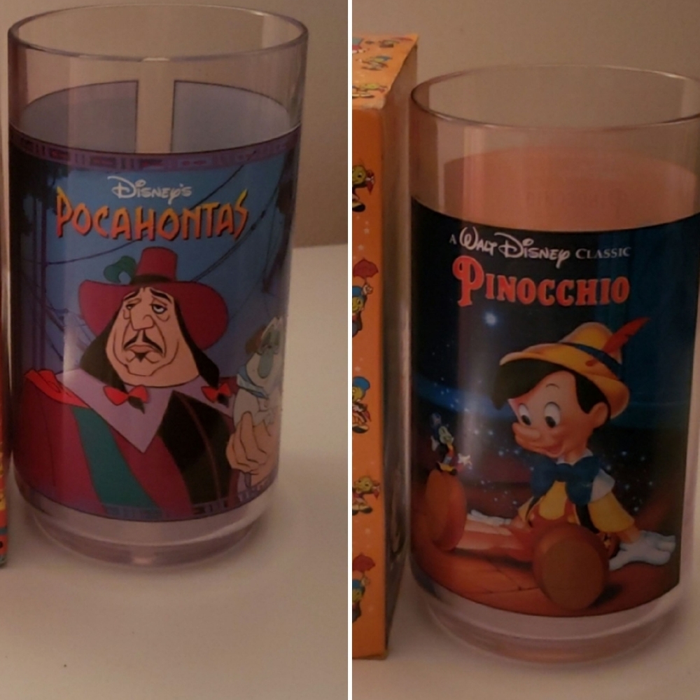 New, Bundle of 2 Disney Burger King cups.